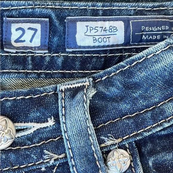 Miss Me Boot Jeans Size 27 - Picture 9 of 9